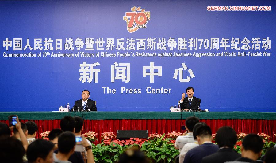 CHINA-BEIJING-70TH ANNIVERSARY-PRESS CENTER-PRESS CONFERENCE(CN)