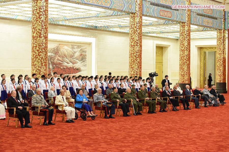 CHINA-BEIJING-VETERANS-AWARD CEREMONY (CN)