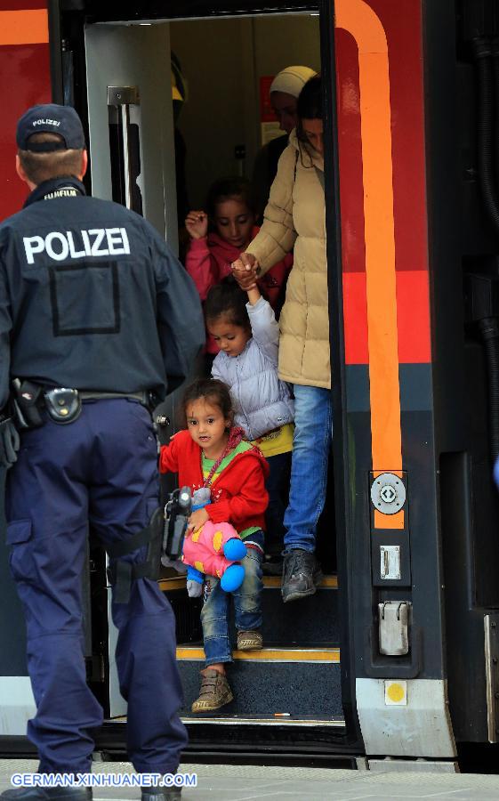 GERMANY-MUNICH-REFUGEES-ARRIVAL
