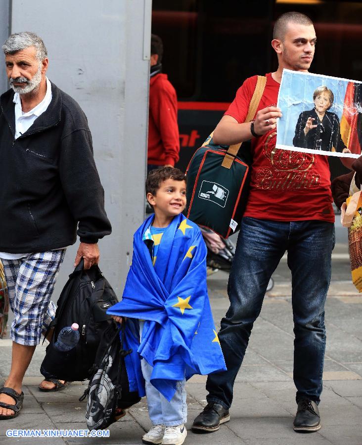 GERMANY-MUNICH-REFUGEES-ARRIVAL