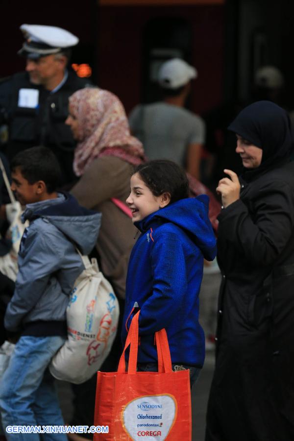 GERMANY-MUNICH-REFUGEES-ARRIVAL