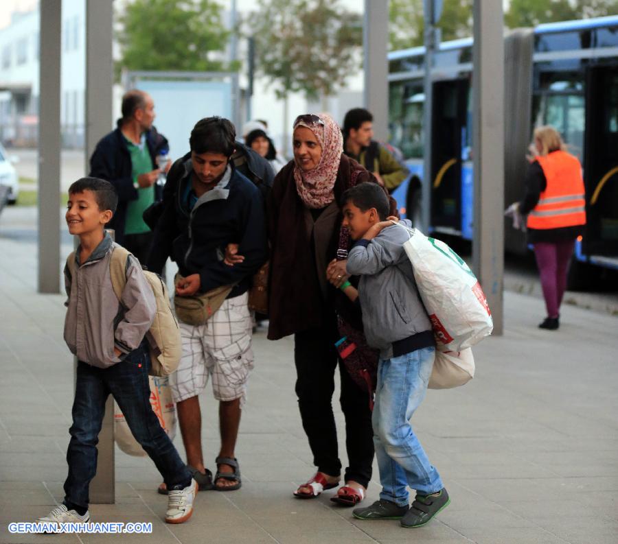 GERMANY-MUNICH-REFUGEES-ARRIVAL