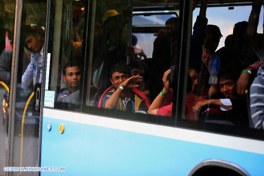 GERMANY-MUNICH-REFUGEES-ARRIVAL