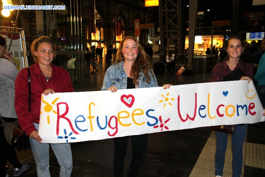 GERMANY-FRANKFURT-MIGRANTS-ARRIVAL