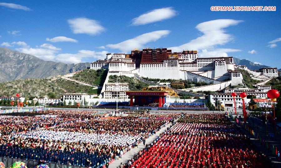 CHINA-LHASA-50TH ANNIVERSARY OF TIBET'S AUTONOMY-CELEBRATIONS (CN)