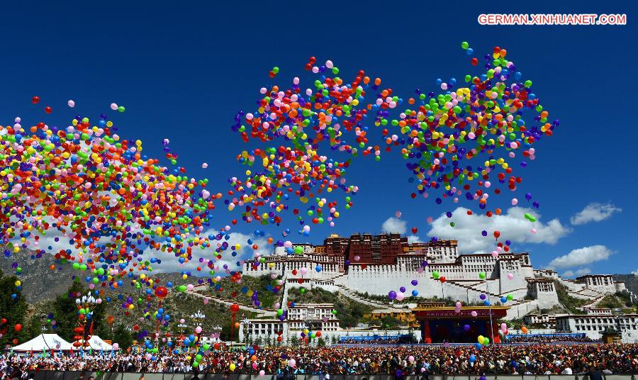 CHINA-LHASA-50TH ANNIVERSARY OF TIBET'S AUTONOMY-CELEBRATIONS (CN)