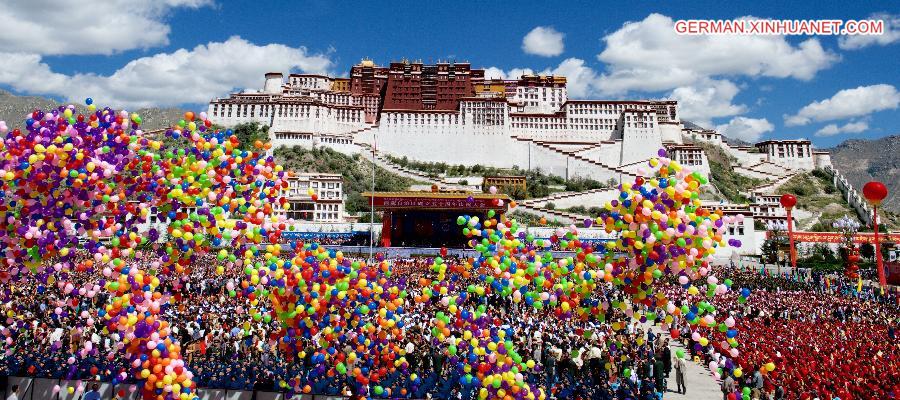 CHINA-LHASA-50TH ANNIVERSARY OF TIBET'S AUTONOMY-CELEBRATIONS (CN)