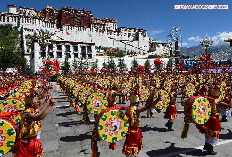 CHINA-LHASA-50TH ANNIVERSARY OF TIBET'S AUTONOMY-CELEBRATIONS (CN)