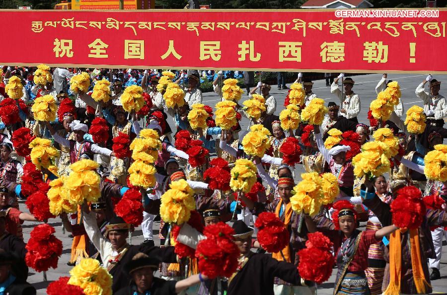 CHINA-LHASA-50TH ANNIVERSARY OF TIBET'S AUTONOMY-CELEBRATIONS (CN)