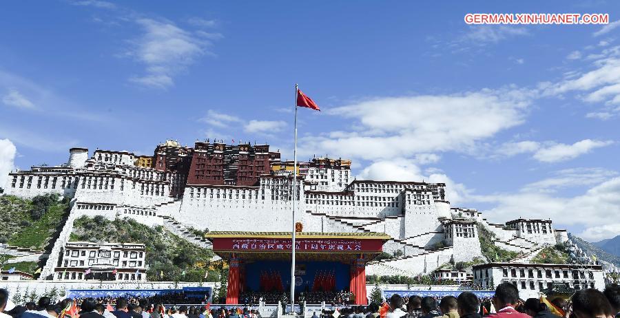 CHINA-LHASA-50TH ANNIVERSARY OF TIBET'S AUTONOMY-CELEBRATIONS (CN)