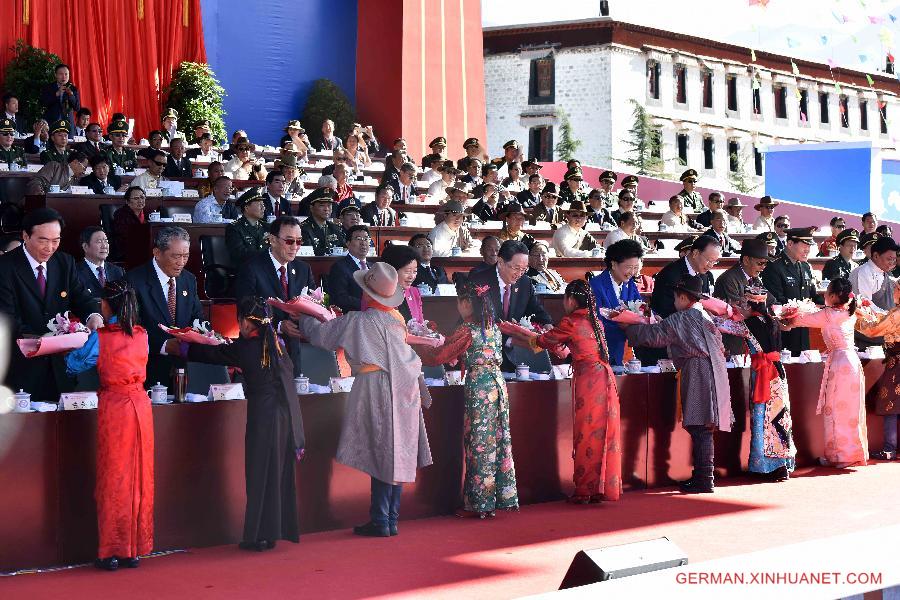 CHINA-TIBET AUTONOMOUS REGION-50TH ANNIVERSARY-CEREMONY (CN)