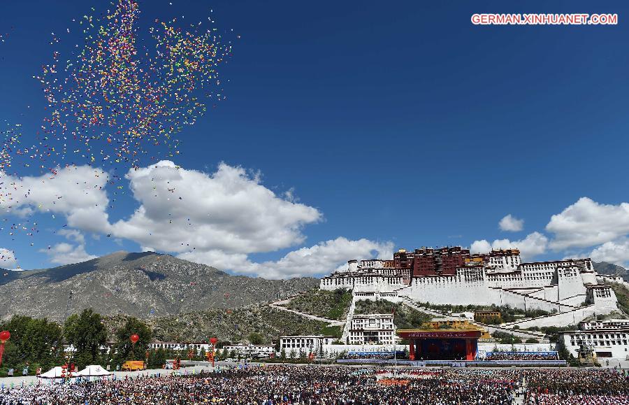 CHINA-LHASA-50TH ANNIVERSARY OF TIBET'S AUTONOMY-CELEBRATIONS (CN)