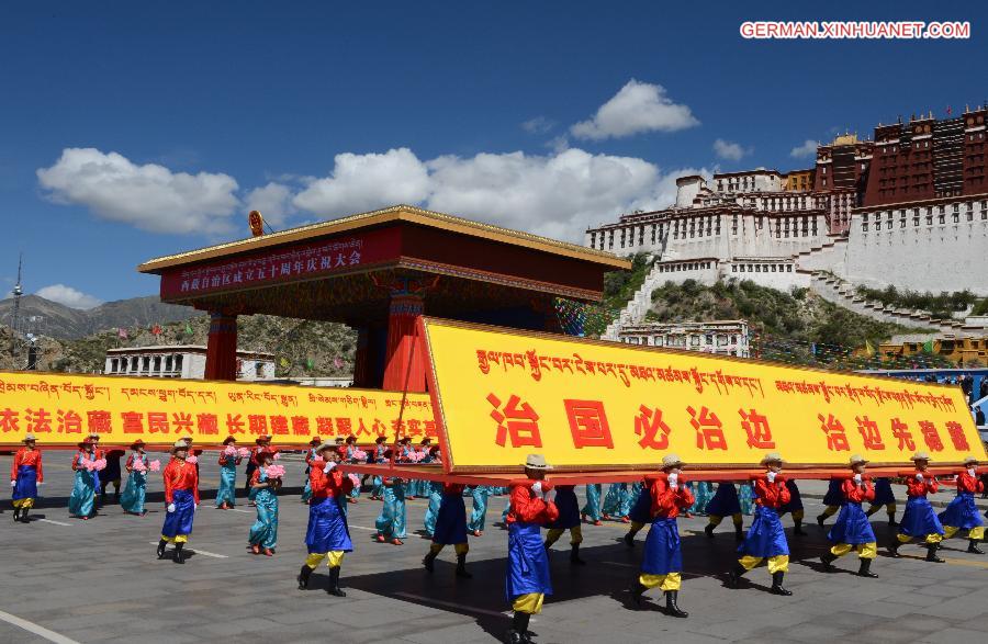 CHINA-LHASA-50TH ANNIVERSARY OF TIBET'S AUTONOMY-CELEBRATIONS (CN)