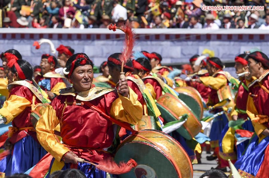 CHINA-LHASA-50TH ANNIVERSARY OF TIBET'S AUTONOMY-CELEBRATIONS (CN)