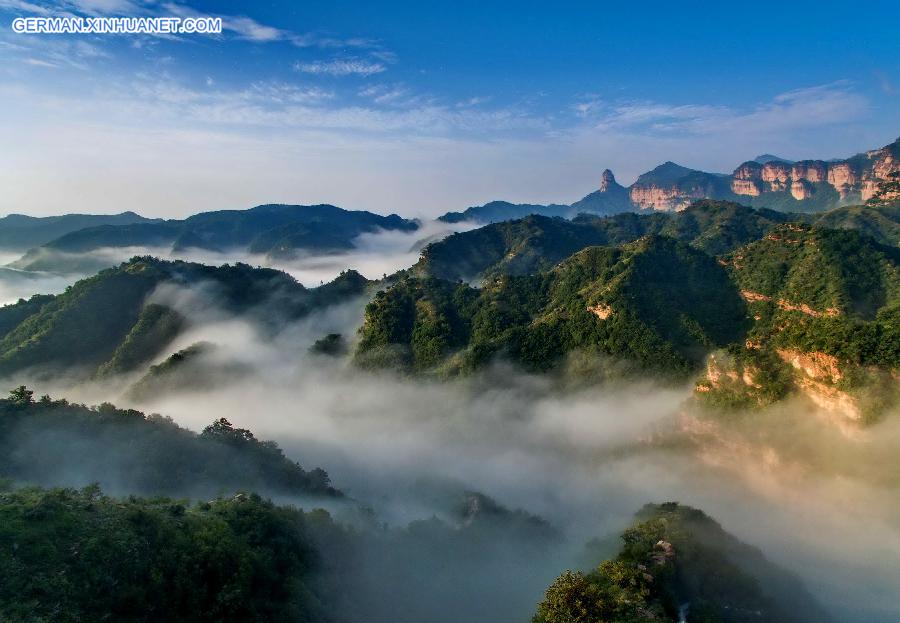 CHINA-HEBEI-TAIHANG MOUNTAIN-SCENERY (CN)