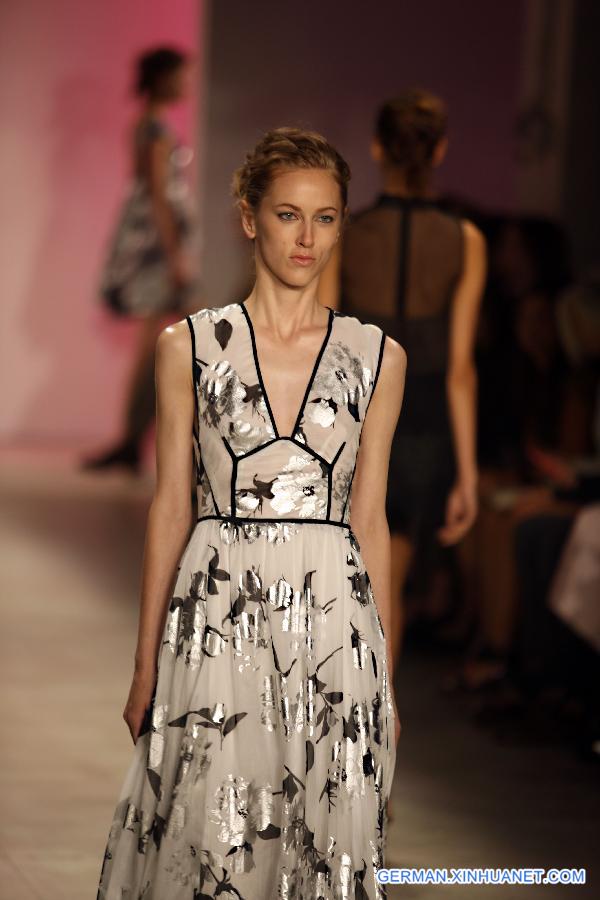 U.S.-NEW YORK-FASHION WEEK-LELA ROSE