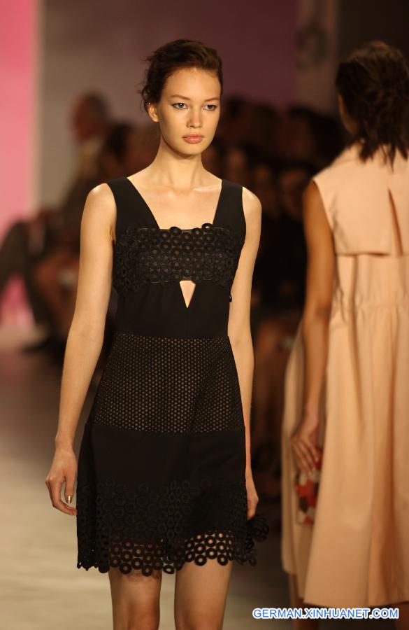 U.S.-NEW YORK-FASHION WEEK-LELA ROSE