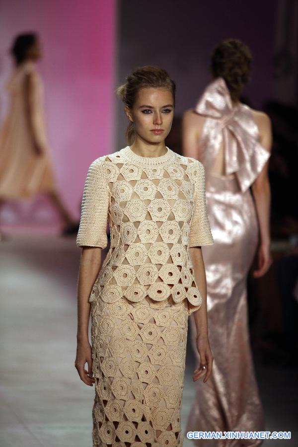 U.S.-NEW YORK-FASHION WEEK-LELA ROSE