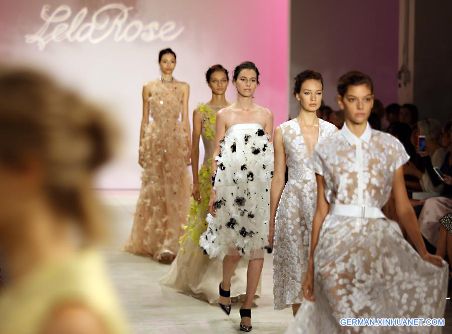 U.S.-NEW YORK-FASHION WEEK-LELA ROSE