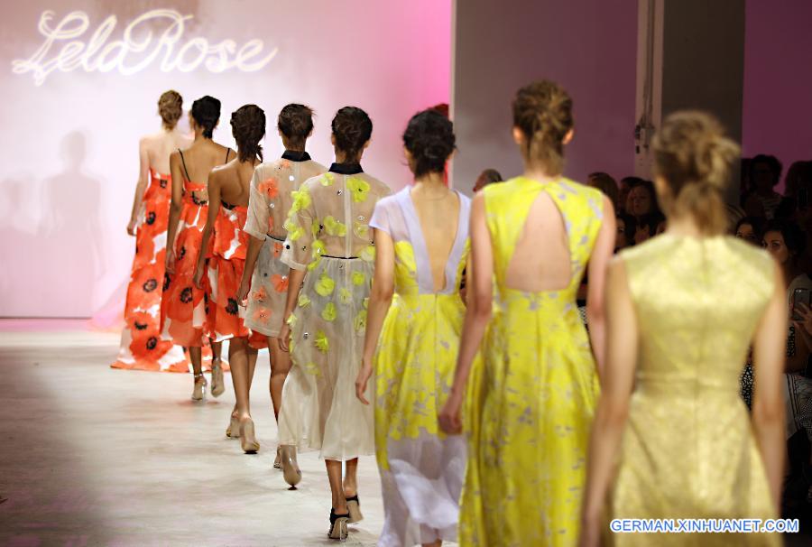 U.S.-NEW YORK-FASHION WEEK-LELA ROSE