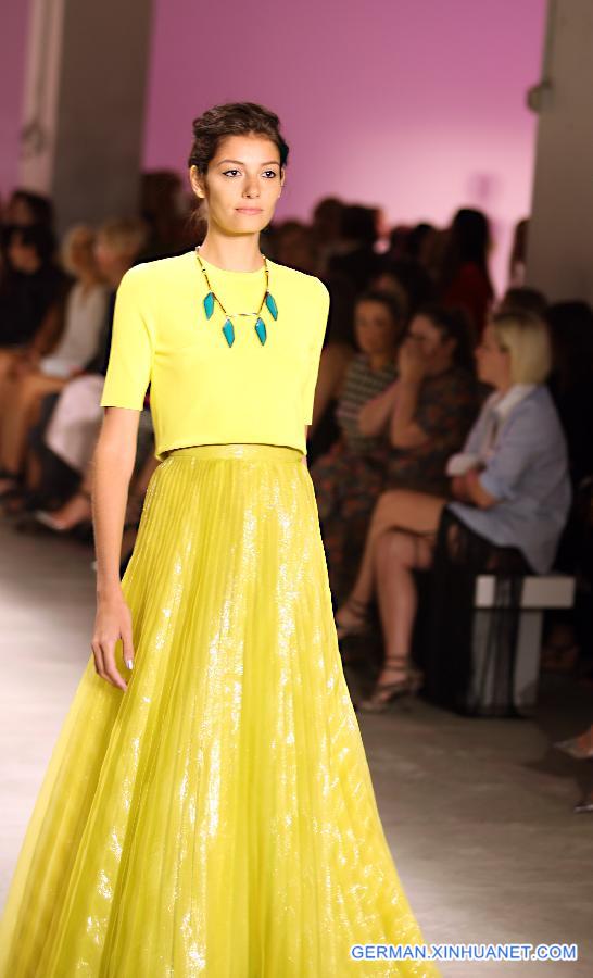 U.S.-NEW YORK-FASHION WEEK-LELA ROSE