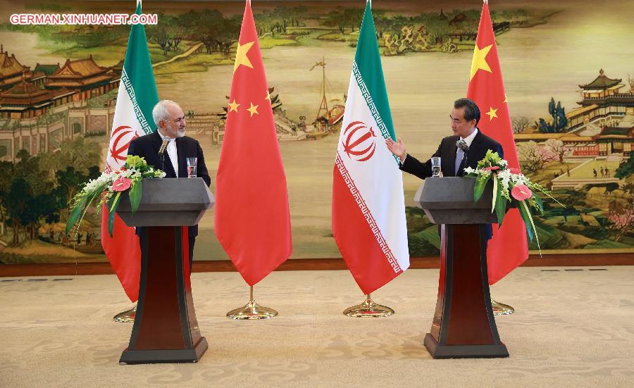 CHINA-BEIJING-WANG YI-IRANIAN FM-TALKS (CN)