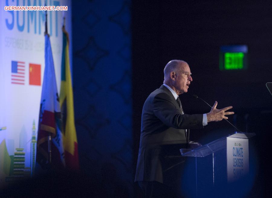 U.S.-LOS ANGELES-CLIMATE LEADERS SUMMIT