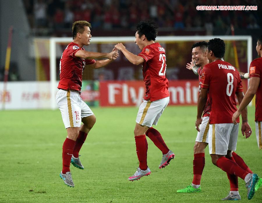 (SP)CHINA-GUANGZHOU-SOCCER-AFC CHAMPIONS LEAGUE-QUARTERFINAL