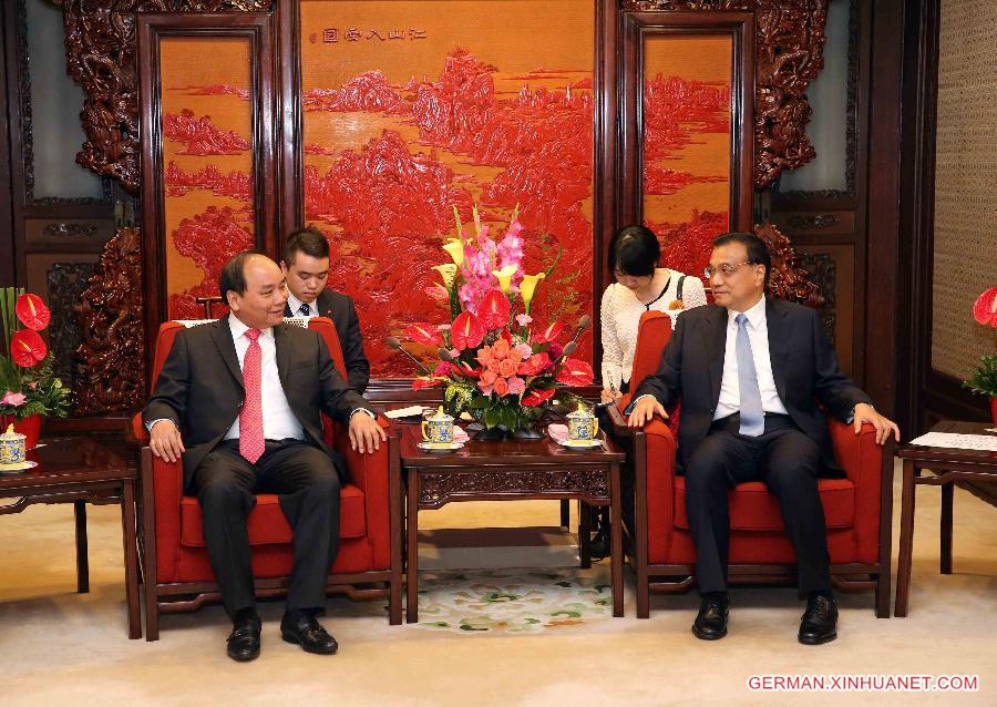 CHINA-LI KEQIANG-VIETNAMESE DEPUTY PM-MEETING(CN) 