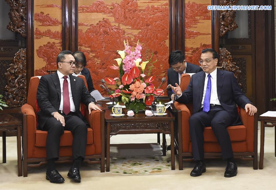 CHINA-BEIJING-LI KEQIANG-ZULKIFLI HASAN-MEETING (CN)