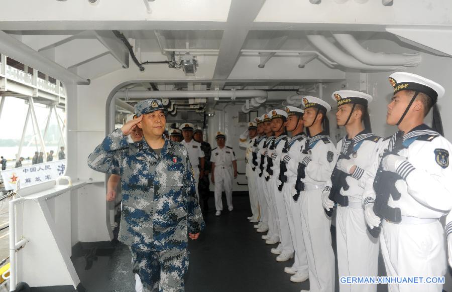 MALAYSIA-CHINA-MILITARY EXERCISE-ARRIVAL