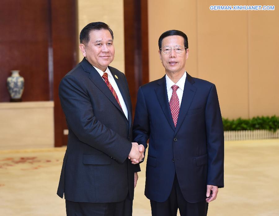 CHINA-NANNING-ZHANG GAOLI-THAI DEPUTY PM-MEETING (CN) 