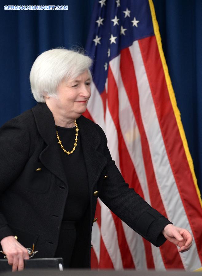 U.S.-WASHINGTON D.C.-FEDERAL RESERVE-YELLEN-PRESS CONFERENCE