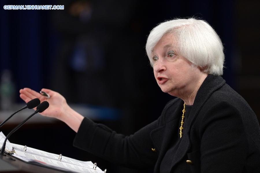U.S.-WASHINGTON D.C.-FEDERAL RESERVE-YELLEN-PRESS CONFERENCE