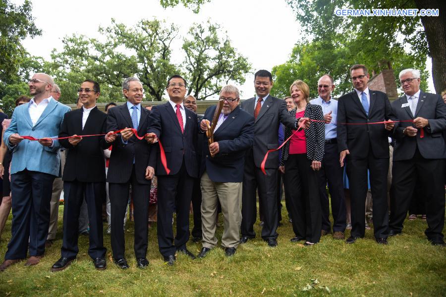 U.S.-MUSCATINE-SINO-U.S.FRIENDSHIP HOUSE-OPENING CEREMONY