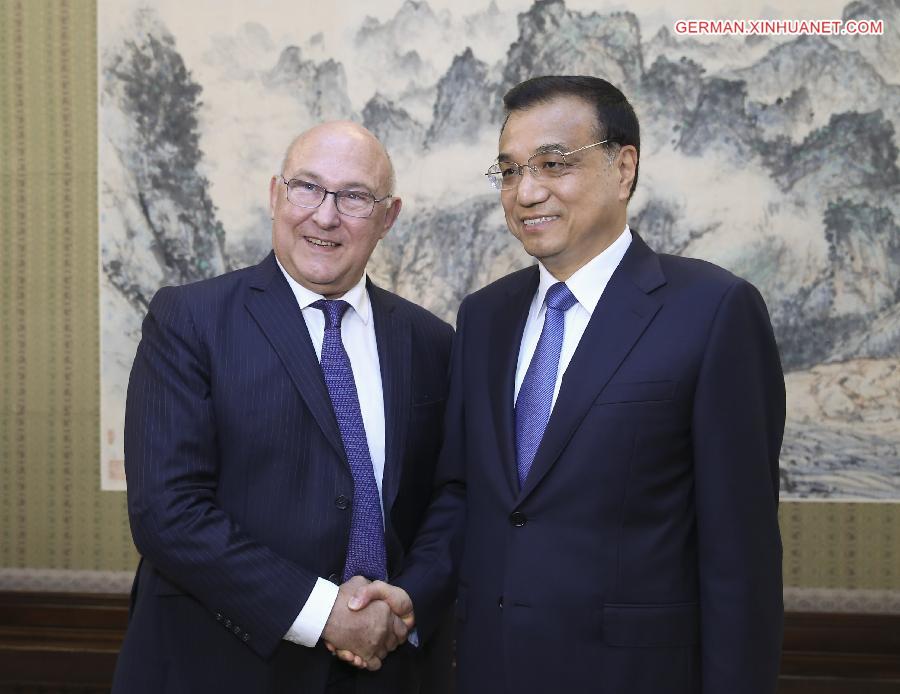 CHINA-BEIJING-LI KEQIANG-FRANCE-SAPIN-MEETING(CN)