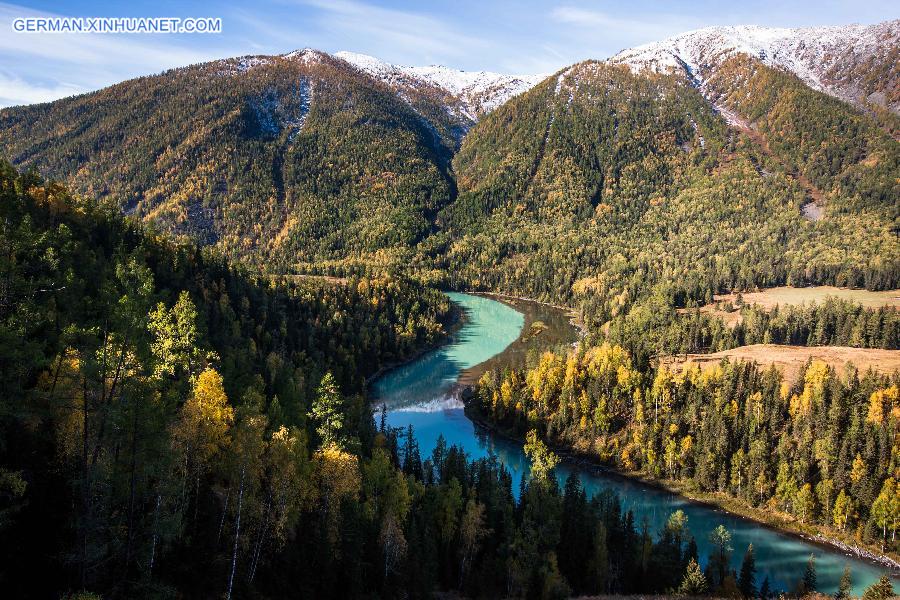 CHINA-KANAS-AUTUMN SCENERY (CN)