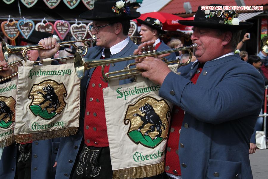 GERMANY-MUNICH-BEER FESTIVAL-OPEN