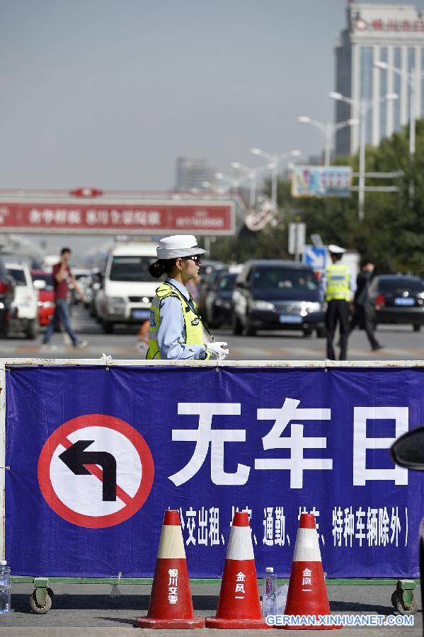 CHINA-NINGXIA-CAR FREE DAY (CN)