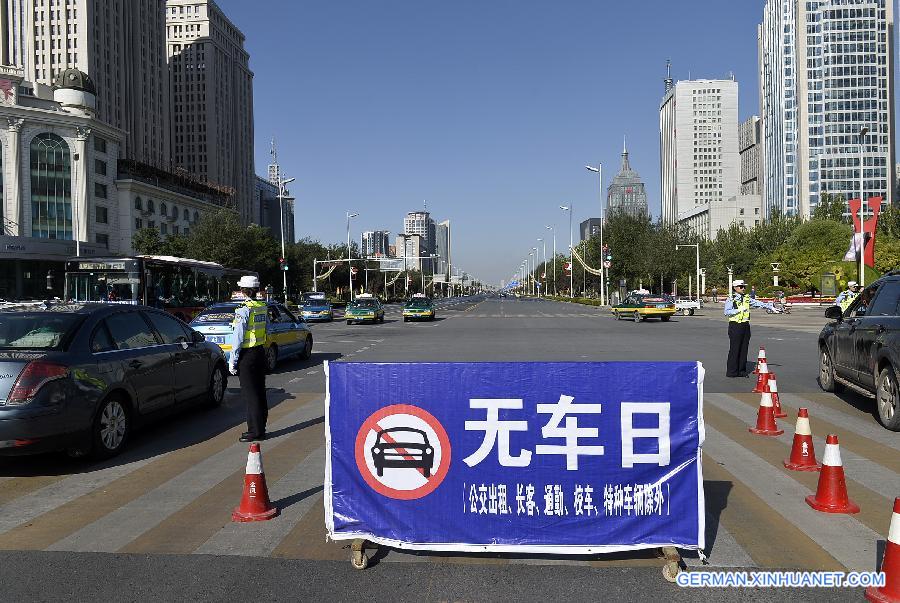 CHINA-NINGXIA-CAR FREE DAY (CN)