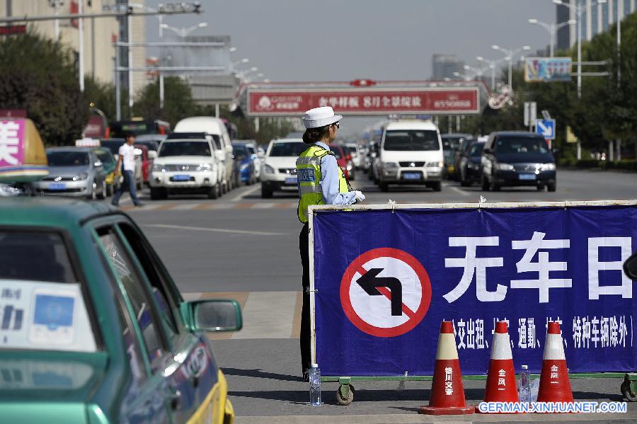 CHINA-NINGXIA-CAR FREE DAY (CN)