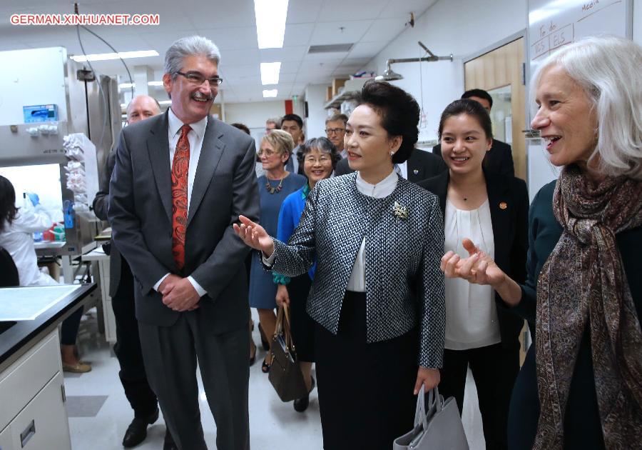 U.S.-SEATTLE-CHINA-PENG LIYUAN-VISIT 