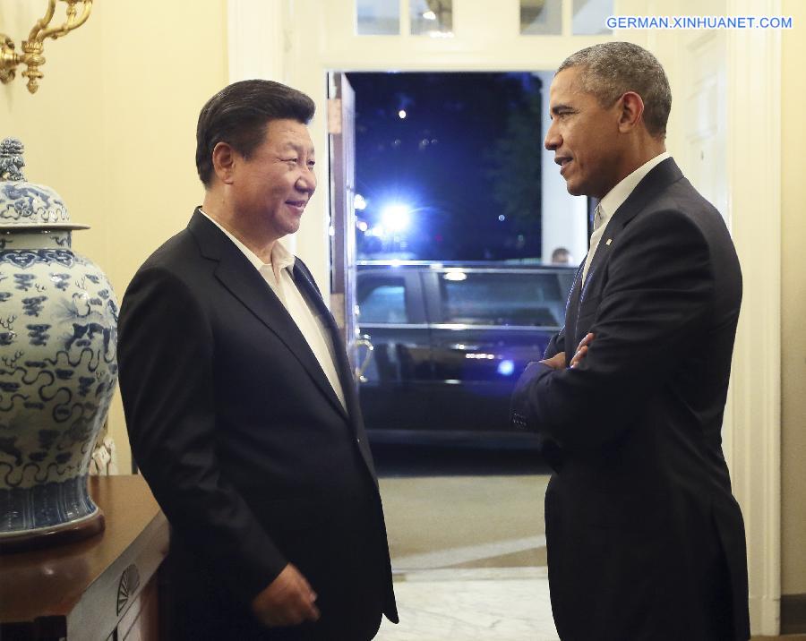 U.S.- WASHINGTON D.C.-CHINA-XI JINPING-OBAMA-MEETING