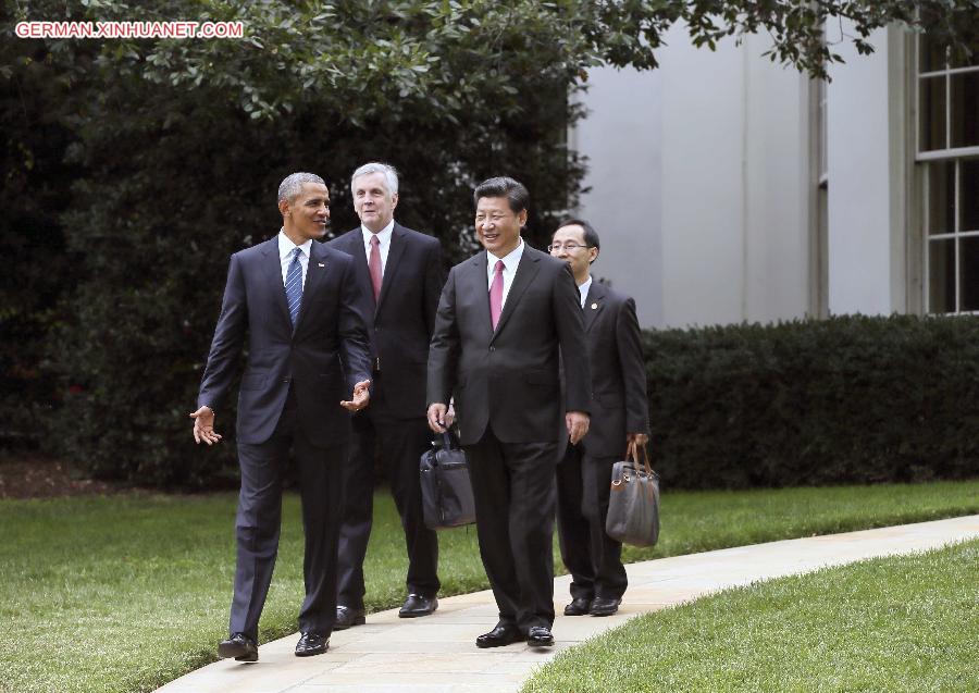 U.S.-WASHINGTON D.C.-CHINA-XI JINPING-BARACK OBAMA-PRESS