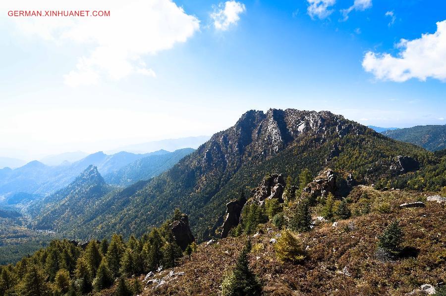 CHINA-SHANXI-LUYASHAN MOUNTAIN-SCENERY (CN)