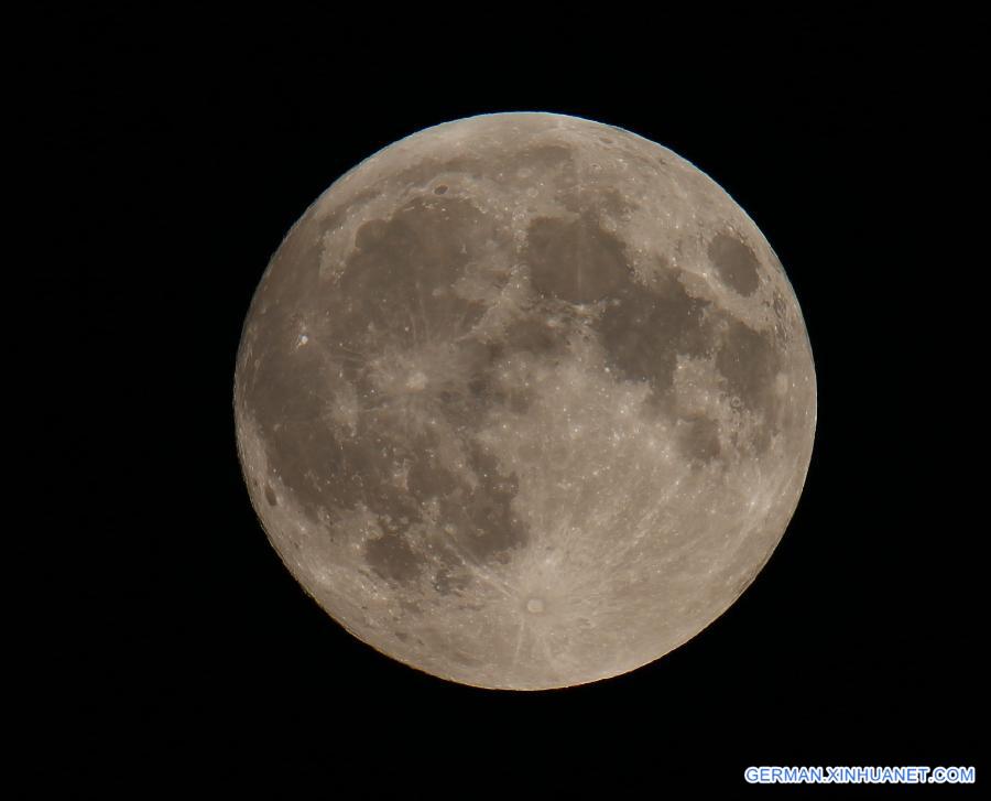 BELGIUM-BRUSSELS-SUPER MOON