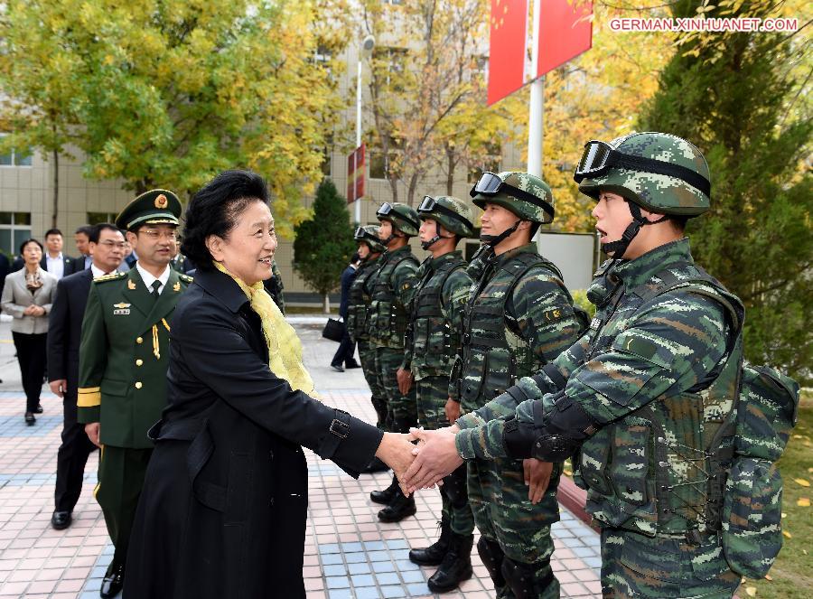 CHINA-XINJIANG-LIU YANDONG-VISIT (CN)