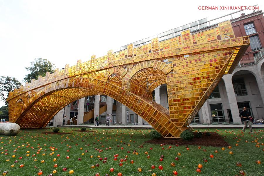 ITALY-MILAN-CHINA-EXPO-BRIDGE