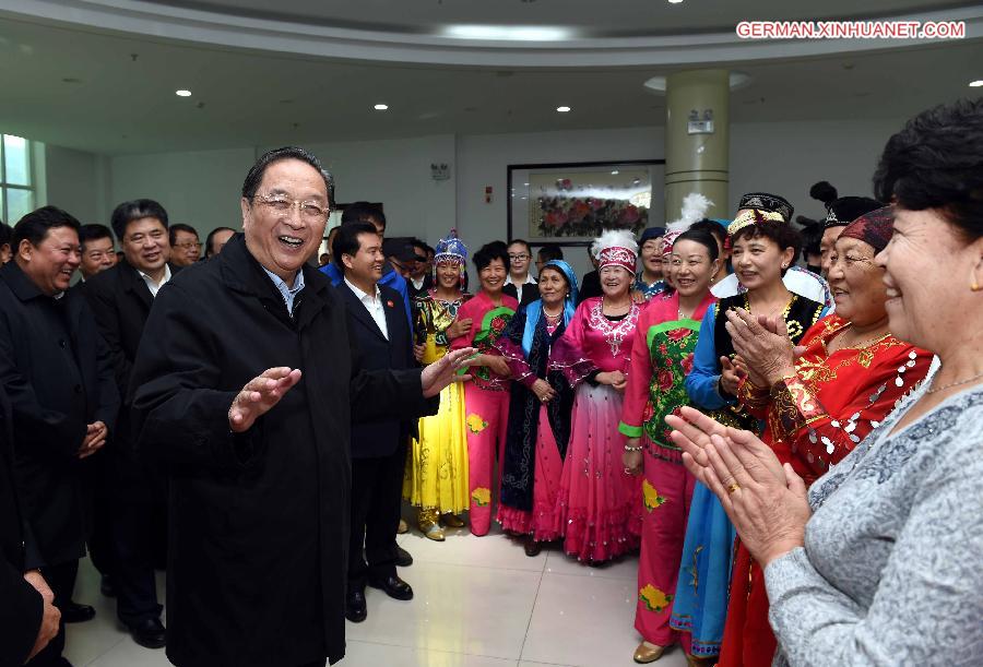 CHINA-XINJIANG-ALTAY-YU ZHENGSHENG-VISIT (CN)