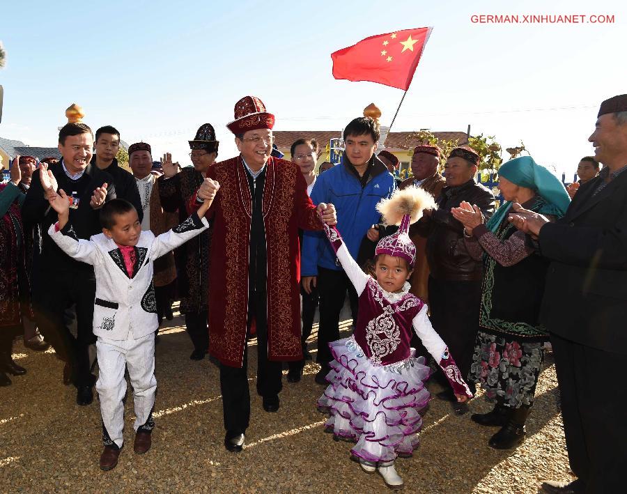 CHINA-XINJIANG-ALTAY-YU ZHENGSHENG-VISIT (CN)